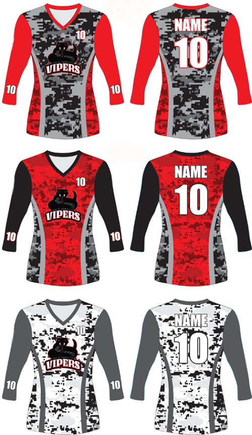 Vipers Volleyball Jerseys